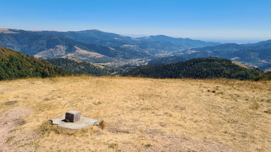Vue sur la Vall&eacute;e depuis le Drumont