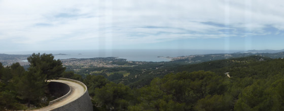 Vue sur Bandol