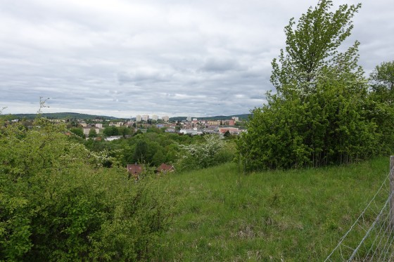Vue sur Belfort et le quartier des résidences