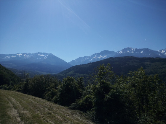Vue sur Belledonne