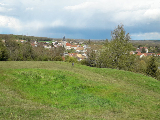 Vue sur Bourogne
