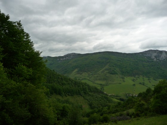 Vue sur Bouvante le haut  (Altitude 750m)