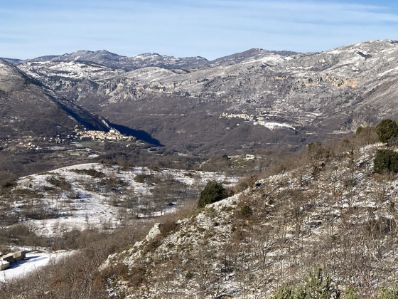 Vue sur Cipières