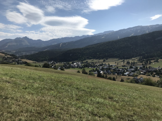 Vue sur Corrençon-en-Vercors
