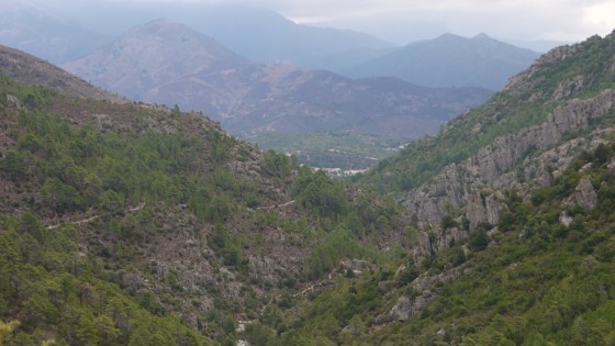 Vue sur Corte