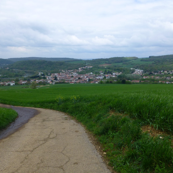 Vue sur Custine