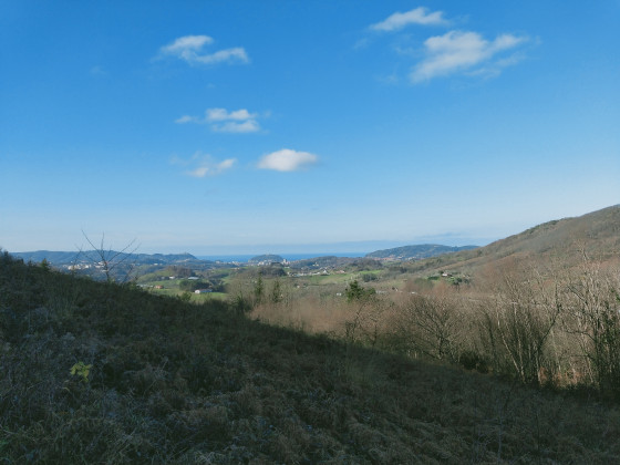 Vue sur Donostia