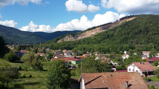 Vue sur Giromagny