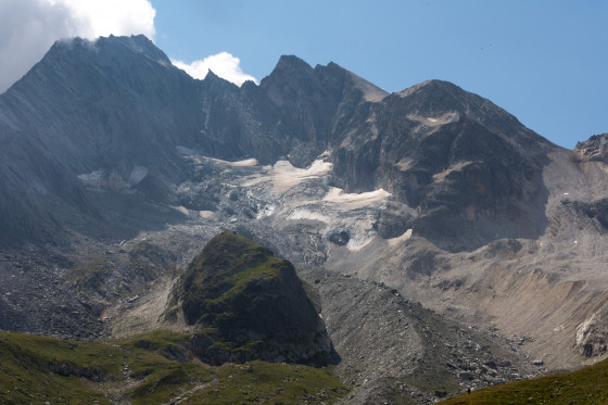 vue sur glacier