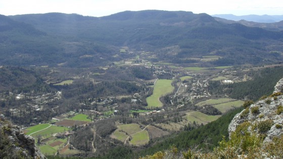 Vue sur Gourgas