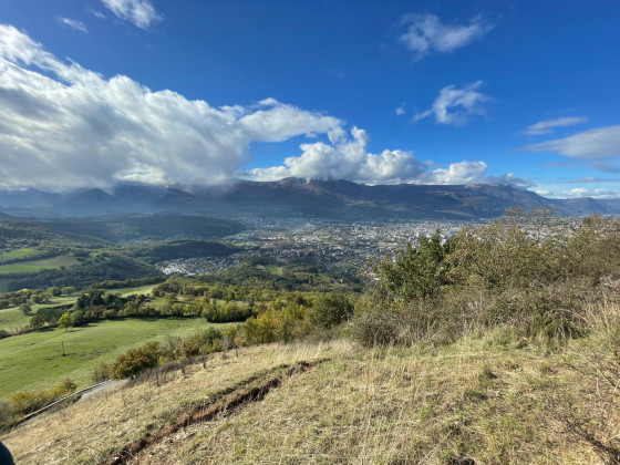 Vue sur Grenoble