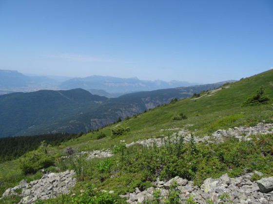 Vue sur Grenoble
