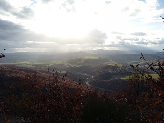 Vue sur l'A75