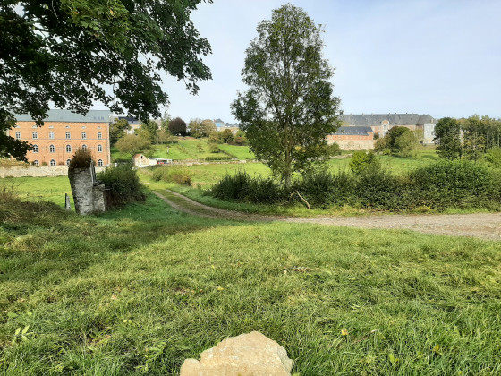 Vue sur l\'abbaye