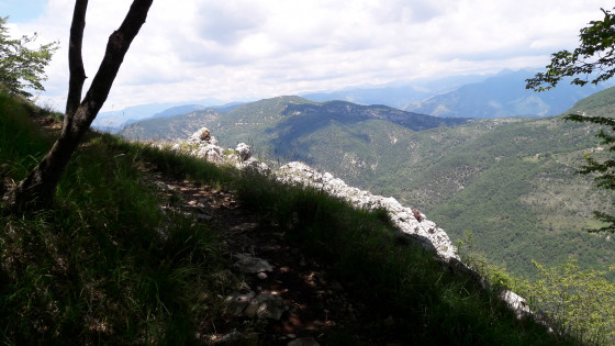 Vue sur l\'arrière-pays