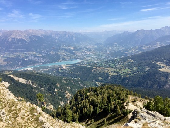 Vue sur l'Embrunais du Pic de Charance