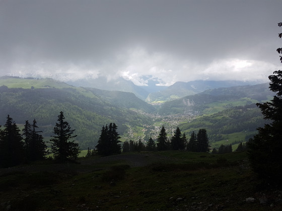 Vue sur l'Etale