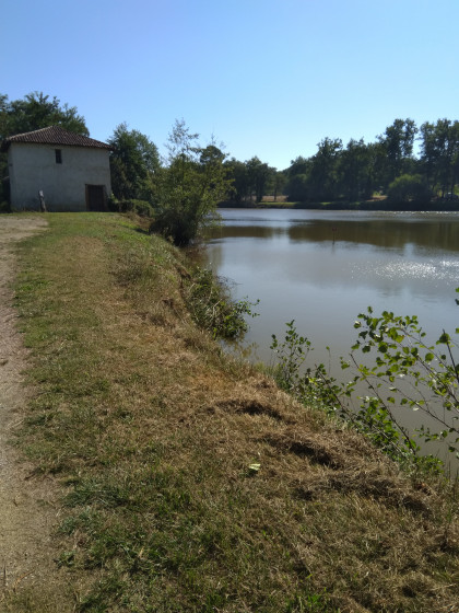 Vue sur l\'Etang de Gaube