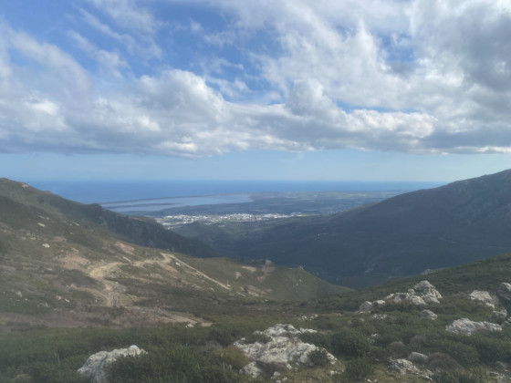 Vue sur l'étang