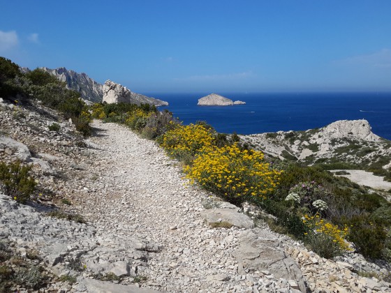 Vue sur l'île Tiboulen de Maire