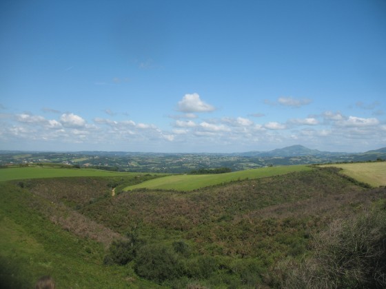 vue sur la baie de saint jean de luz