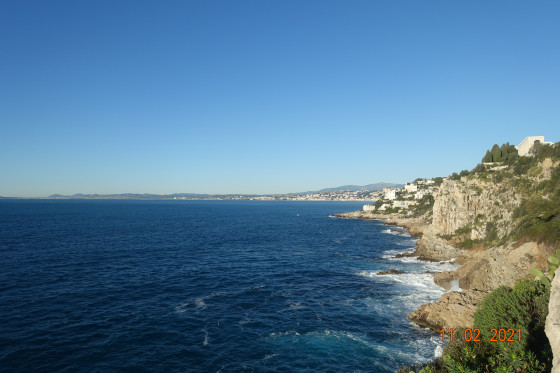 Vue sur la Baie des Anges
