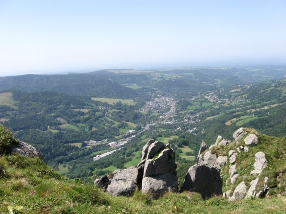 Vue sur la Bourboule