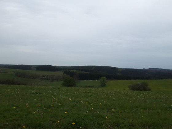 Vue sur la campagne de Fauvillers