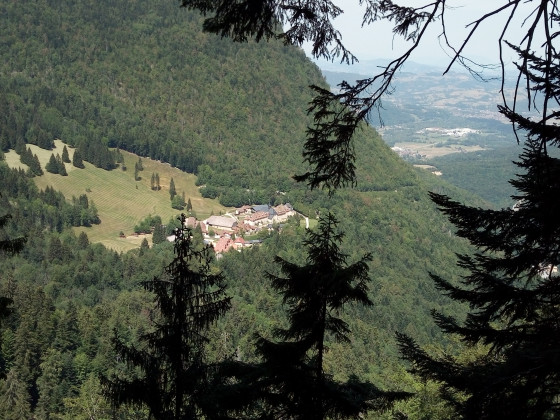 Vue sur la Chartreuse de Currière
