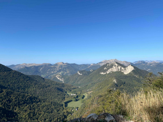 vue sur la chartreuse de Durbon