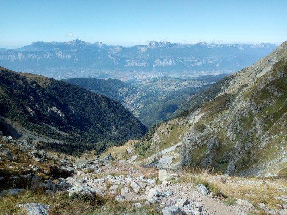 Vue sur la Chartreuse