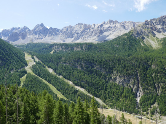 Vue sur la Font Sancte