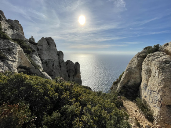 Vue sur la M&eacute;diterran&eacute;e