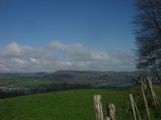 Vue sur la partie Nord du lac