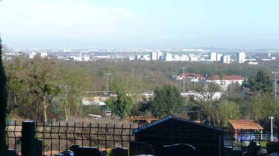 Vue sur la plaine de France