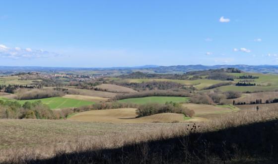 Vue sur la plaine