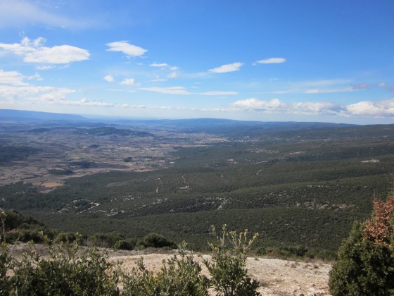 Vue sur la plaine