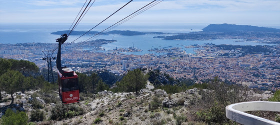 Vue sur la Rade de Toulon