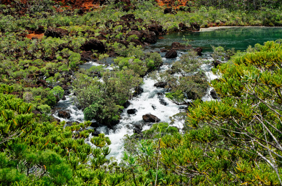 Vue sur la Rivière des Lacs