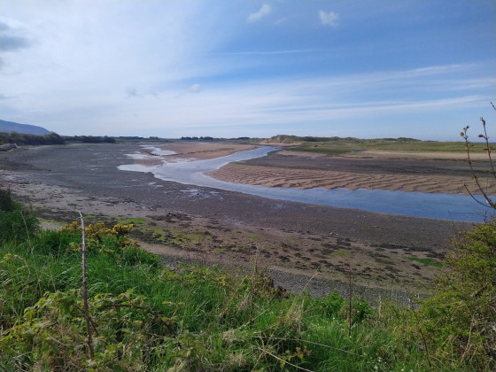 Vue sur la rivi&egrave;re Esk
