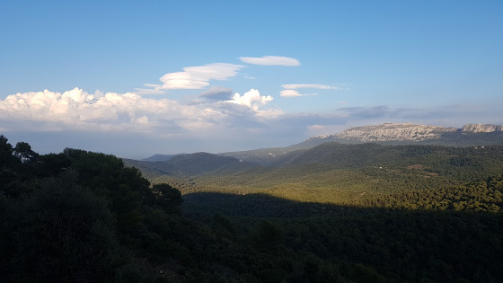 Vue sur la Sainte-Baume