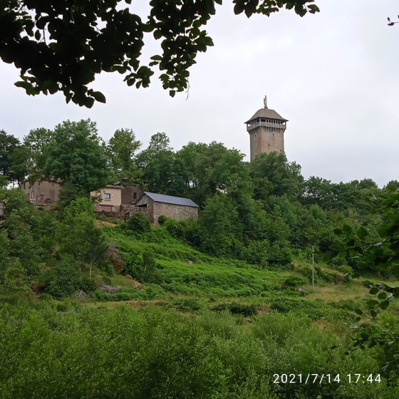 Vue sur la tour