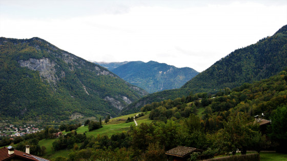 Vue sur la vallée