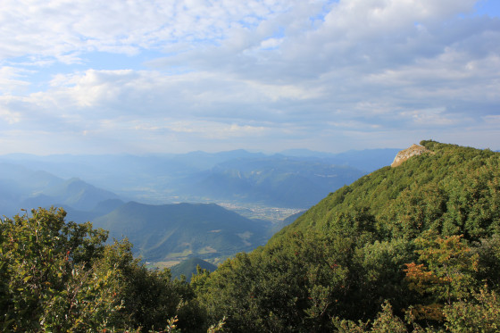 Vue sur la vallée de Chamaloc