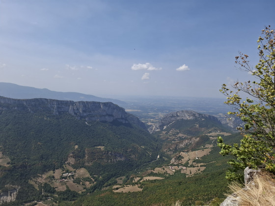 Vue sur la vallée de l'Isère