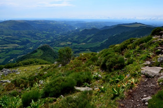 Vue sur la Vall&eacute;e de la Jordanne