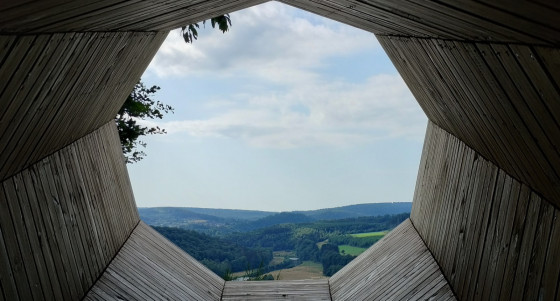 Vue sur la vallée de la Semois