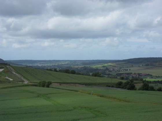 Vue sur la vallée de la Béthune