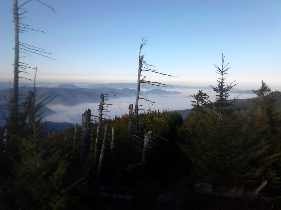 Vue sur la vallée de Ste Marie aux mines