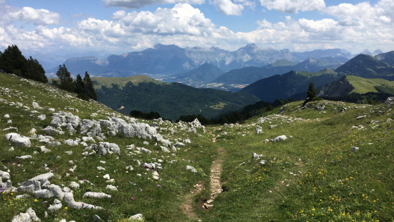 Vue sur la vallée du Drac